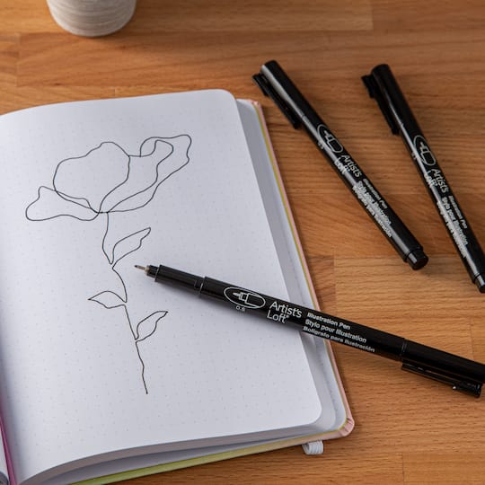 Black Illustration Pens by Artists Loft™